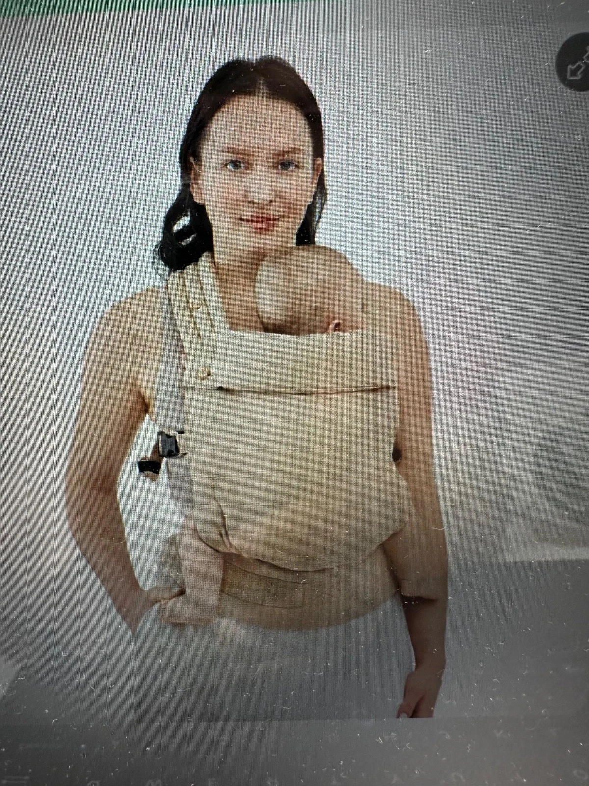 AUYEAZGO Baby Carrier Premium Fibers 100% Linen, Newborn to Toddler Ergonomic