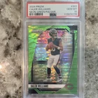 2024 Panini Prizm Caleb Williams Rookies Neon Green Pulsar Prizm #301 PSA 10