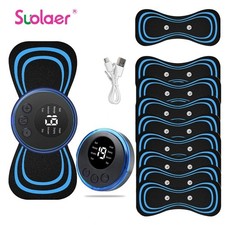 Portable EMS Neck Massager Electric Neck Stretcher Pain Relief Shoulder Cervical