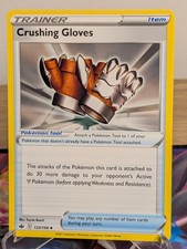 CRUSHING GLOVES 133/198 UNCOMMON CHILLING REIGN POKEMON LP