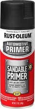 Rust-oleum 249418 Automotive Sandable Primer Spray Paint 12 Ounce Black 12 Fl