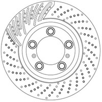 1X Bremsscheibe TRW Single DF6821S FüR 911 Boxster 991 Porsche Spyder 981 Targa