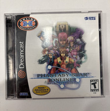 SEGA Phantasy Star Online Sega Dreamcast NTSC-U/C T - No Sonic 2 Demo - Tested