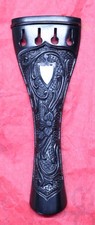 Handmade Carved  Ebony violin tailpiece 4/4. ...