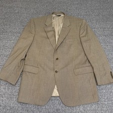 Jos A Bank Men  s Blazer 46 Regular Houndstooth Pattern 100 Wool