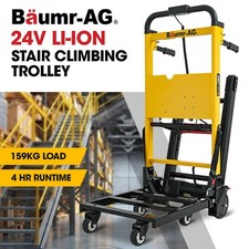 BAUMR-AG Electric Stair Climbing Hand Truck 159kg Load Cart for Moving Furniture