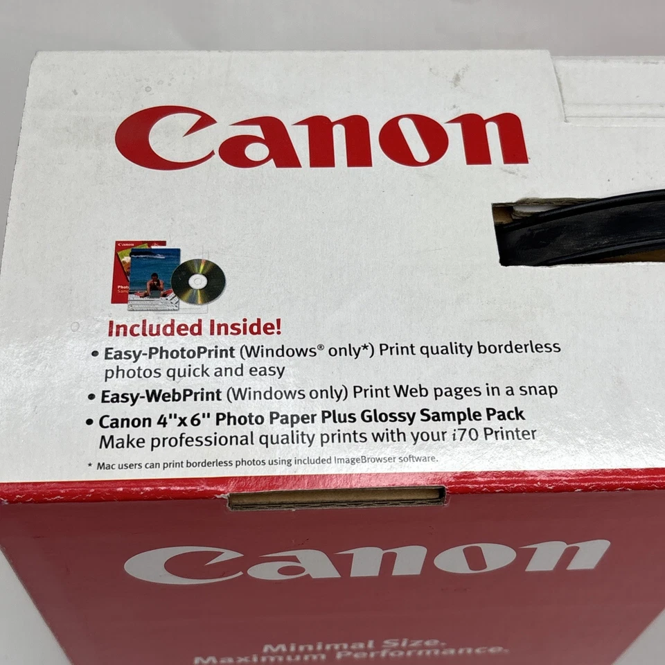 Canon i70 Color Bubble Jet Printer - Image 4 of 4