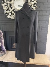 Moschino Cheap and Chic Made in Italy Black Tweed Button Jacket 44 US 10