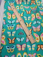 Butterfly Fabric 30inchs By 45 Wide
