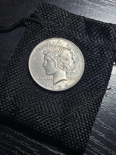 1934-P $1 Peace Dollar AU