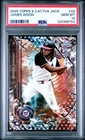 2025 TOPPS CHROME X CACTUS JACK #22 JAMES WOOD ROOKIE RC PSA 10
