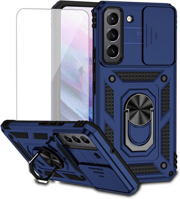 For Galaxy S22 Case, Samsung S22 5G SM-S901U Case with Tempered Glass Screen Pro