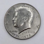 1776-1976-D Kennedy Bicentennial Half Dollar Coin