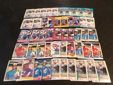 TIM RAINES - Huge 50-card lot! 1982 Fleer-Donruss+! EXPOS! HOF!