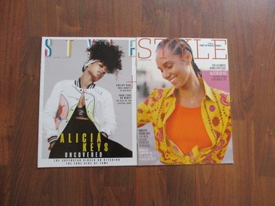 Sunday Times Style Magazine x2 2016 & 2020 Alicia Keys Chelsy Davy A A Gill