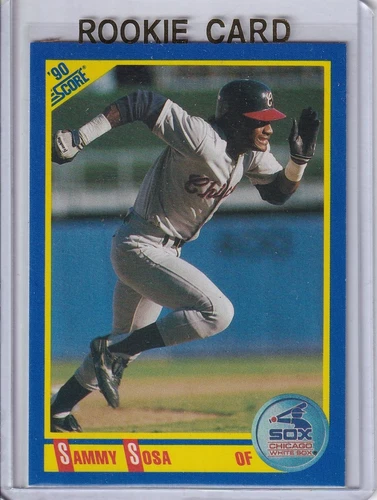 1990 Score #558 Sammy Sosa