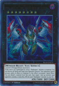 Raidraptor - Satellite Cannon Falcon - BLLR-EN073 - Ultra Rare - 1st Edition x3