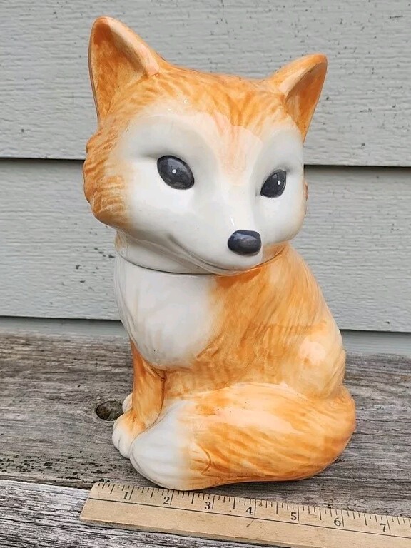 Fox Cookie Jar Better Homes & Gardens Heritage Collection