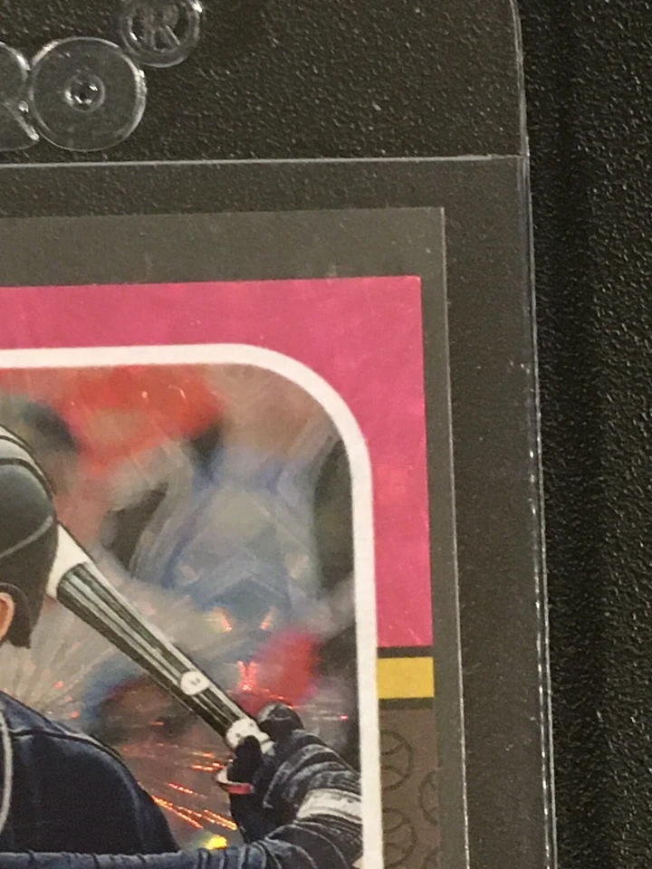 2021 Donruss Pink Fireworks Auto Travis Blankenhorn #'d /199 - Image 4 of 4