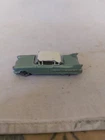 1960 Matchbox Lesney rare green worn 27 Cadillac Sixty Special SPW Clear Windows