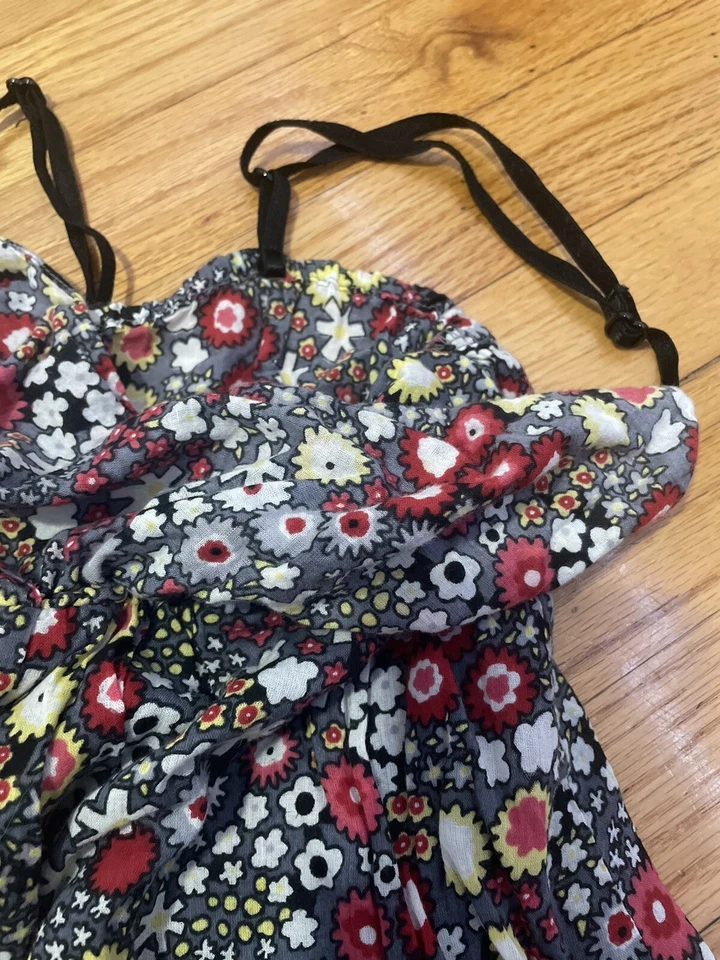 Vestido Energie Floral Talla M Correa Ajustable, Elástico, Forrado Foto 4 de 4