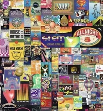 Your Choice Of Old Skool 90's Rave Flyer On Metal 20cm X 15cm  0.05cm