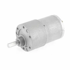 150RPM Cylinder Shape Electric Power Gearbox Geared Motor 12VDC #