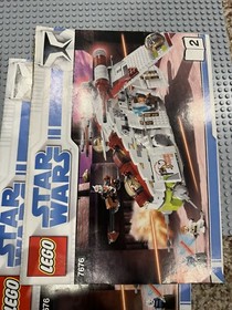 LEGO Star War Clone Wars Manuals Set  Gunship 7676 Instructions Books Only!!!