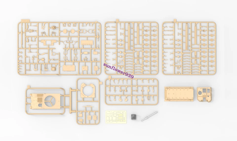 Fore Hobby 2002 1/72 SCALE M109A7 PALADIN SELF-PROPELLED HOWITZER MODEL KIT - Image 3 of 4