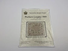 Queenstown Sampler Designs Barbara Langley 1860 Sampler Cross Stitch Pattern