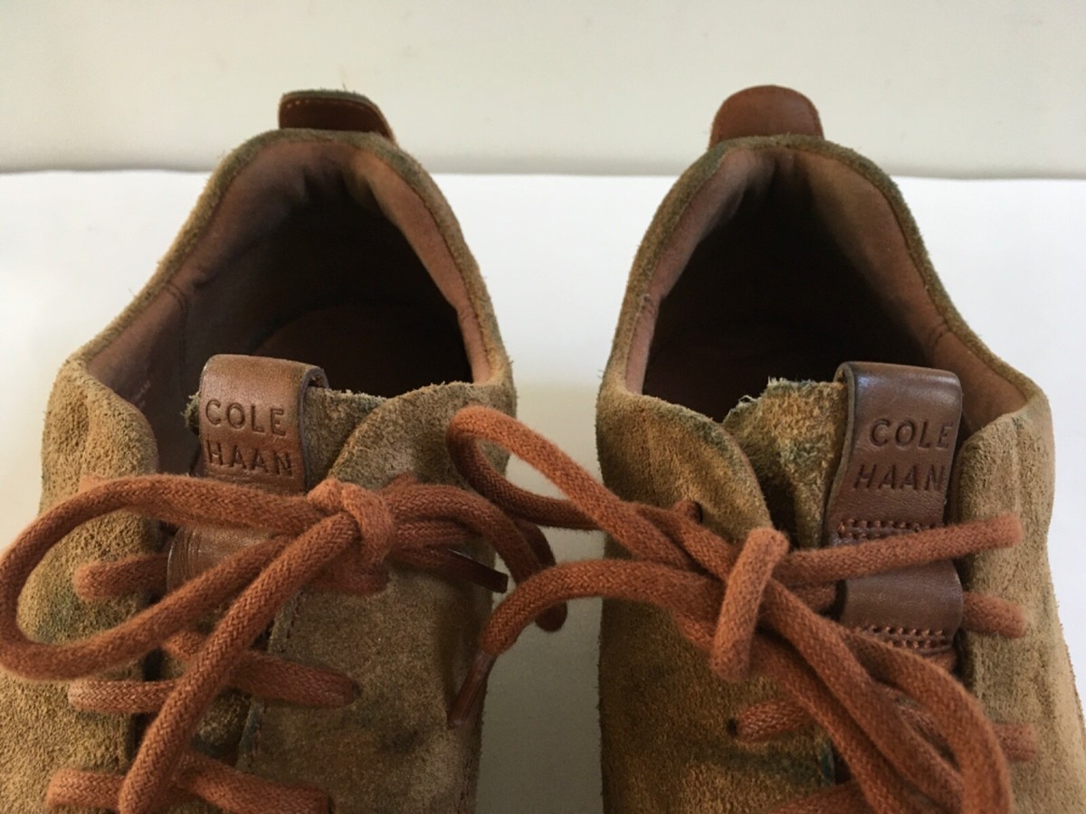 Cole Haan Grand Horizon Oxford II Brown Suede Shoes C26363  display picture 1
