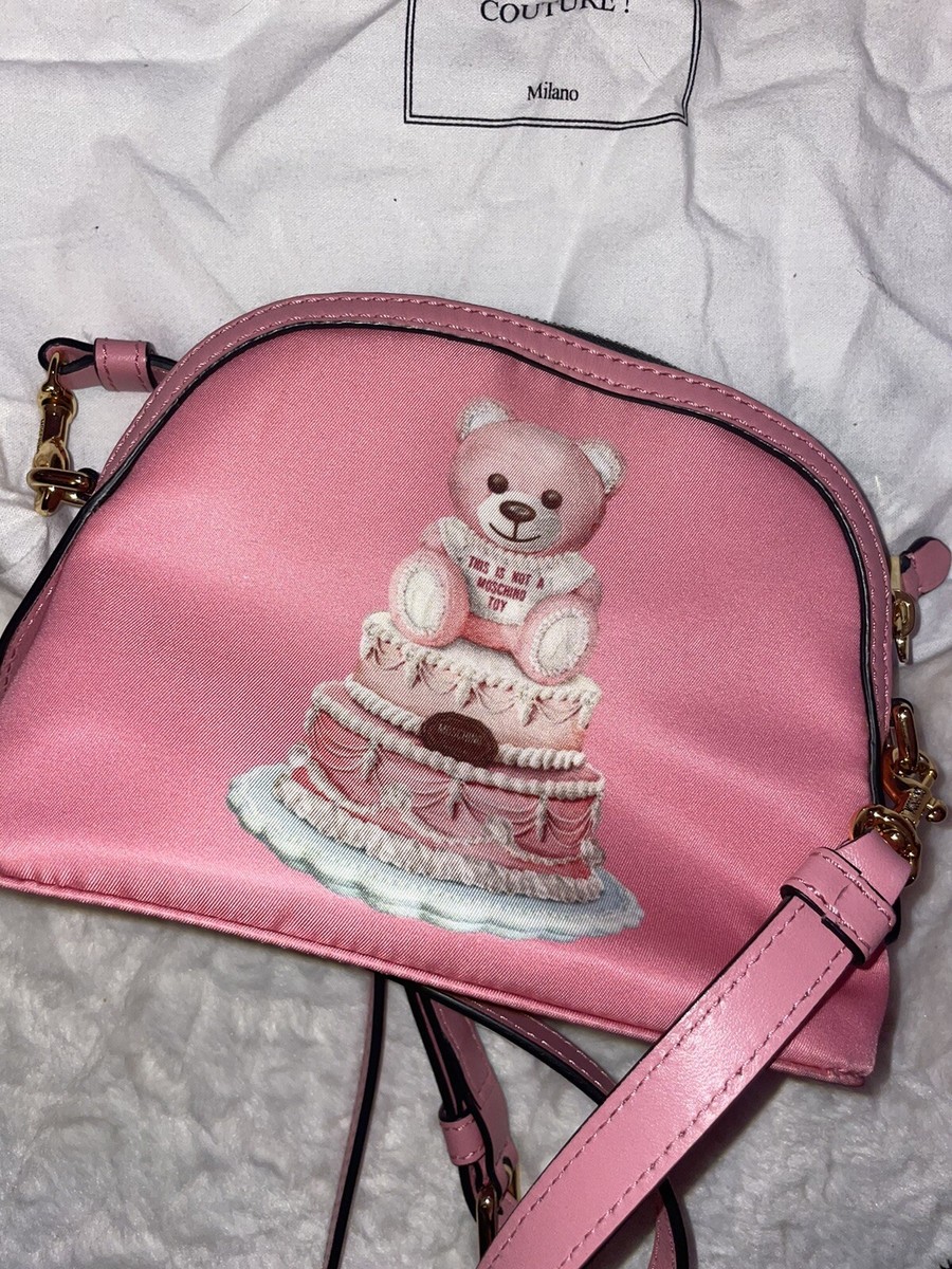 バッグ・カバンその他 Moschino SS25 Moschino Bear Bag (MC4274PP0M OX1 999) MOSCHINO Bag Nylon Pink Birthday Cake Bear “THIS IS NOT A