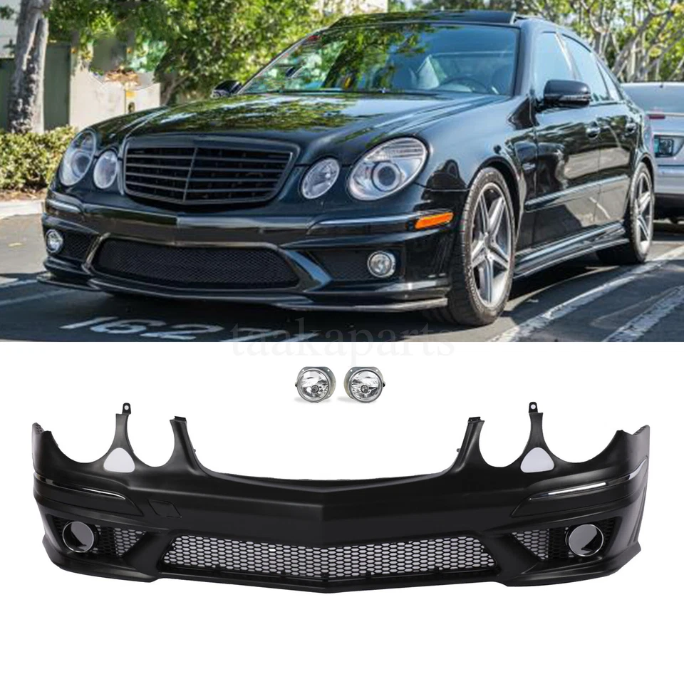 Front Bumper Cover Kit Fit For Mercedea Benz C-Class W211 W212 03-16 — 第 4/4 张图片