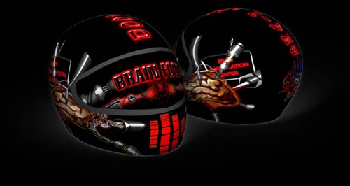Skullskins Full Face Motorcycle Helmet Cover (40 styles) - Foto 9 di 41
