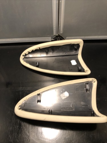 08-14 MINI Cooper R55 Rear Door Armrest Set Polar Beige OEM 51437267294 - Picture 6 of 7