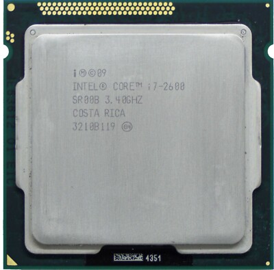 Intel Core i7-2600 SR00B 3.40 GHZ Processor