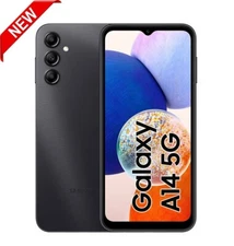 Samsung Galaxy A14 5G - 64GB (Unlocked) 6.6" Display - Black (New Sealed)