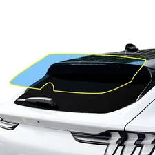 Pre Cut Fits Ford Mustang Mach-E 21+ Rear Windshield Protection Clear Bra Film