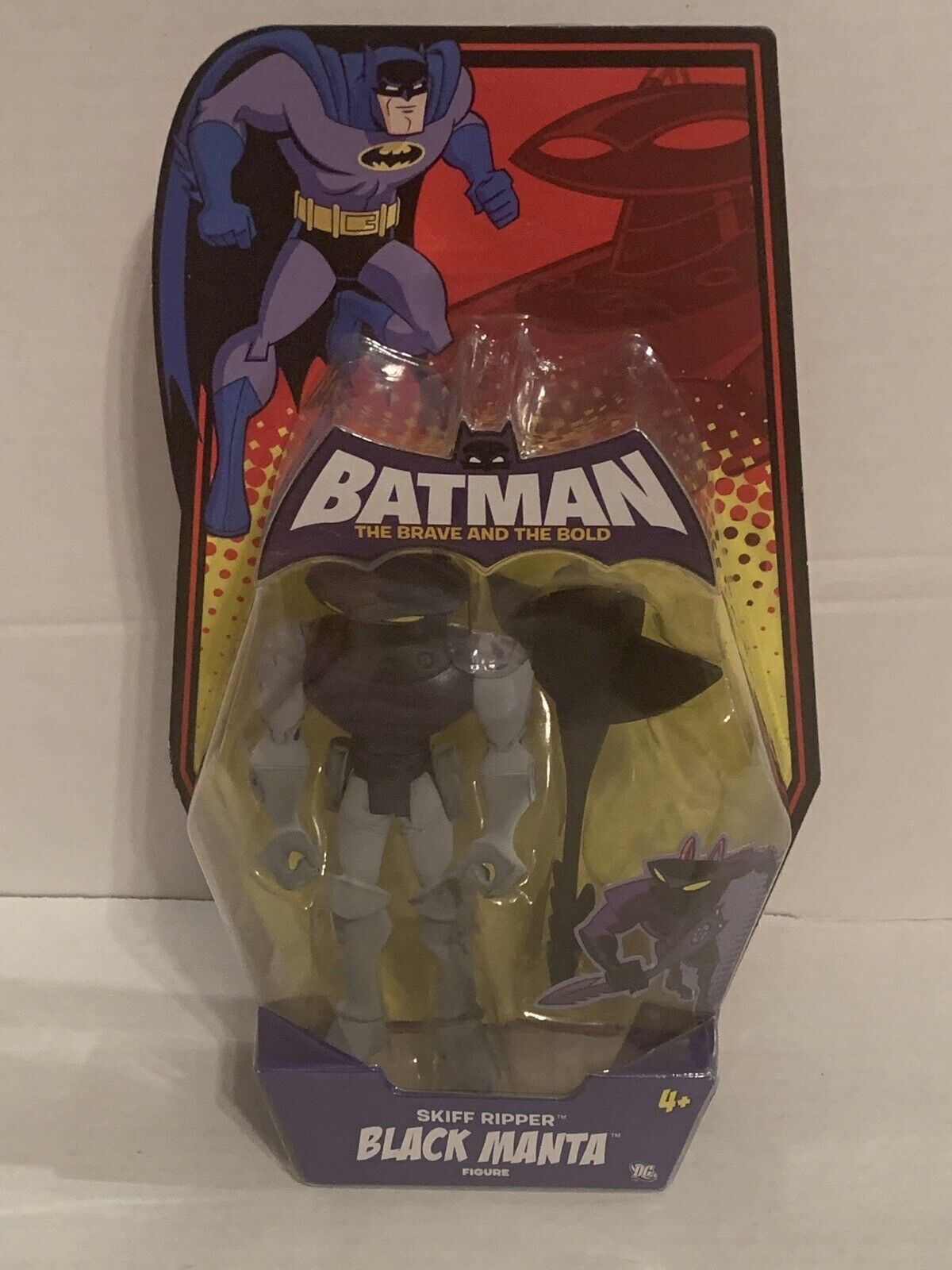2008 Mattel Batman The Brave And The Bold Skiff Ripper Black Manta Action Figure