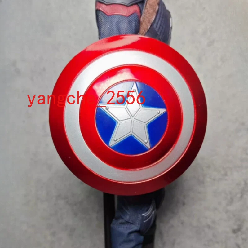 Handheld Shield Alloy Model for 12" 1/6 Scale Captain America Action Figure NEW - Image 3 of 4