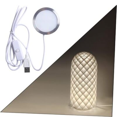  Bambulab 3D Printer Parts - Creative DIY LED Lamp Kit: Only Hardware 