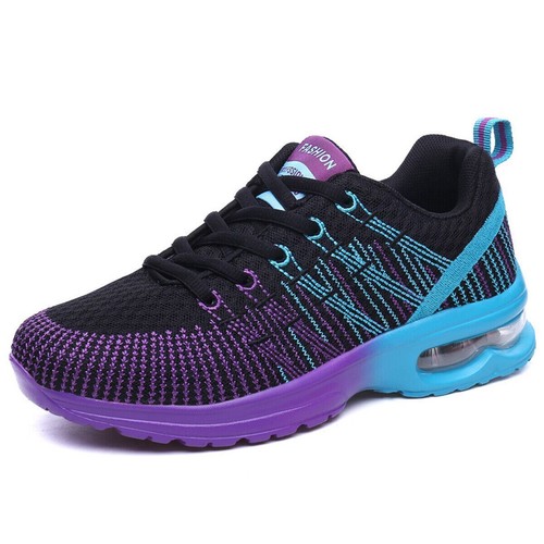 Women's Air Cushion Running Shoes Non-slip Breathable Casual Tennis Gym Sneakers - Picture 11 of 17