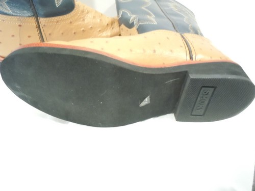 Smoky Mountain Boots women size 7.5 blue and beige - Picture 5 of 5