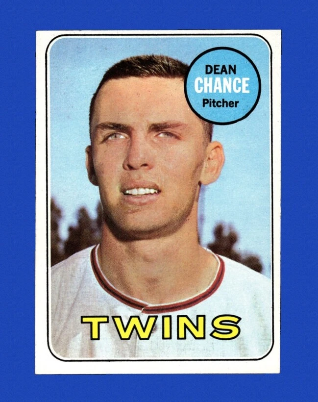 Dean Chance trading card