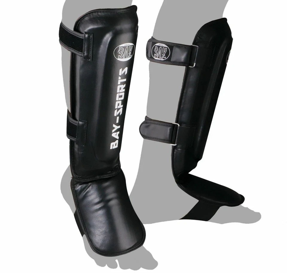 BAY® MMA Schienbeinschoner Kinder Kids XS S Muay Thai Kickboxen Schienbeinschutz