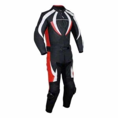Custom Motorbike Racing Suit Adults Motorcycle Genuine Leather Biker Suit