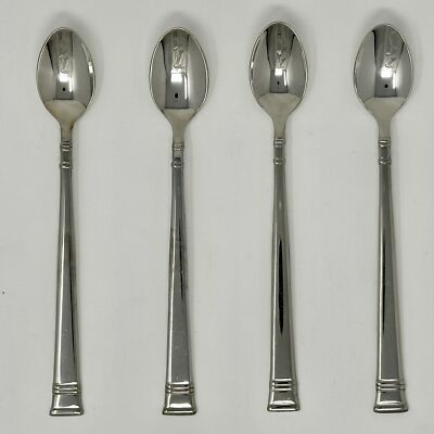 Oneida Prose Set of 4 Iced Tea Spoons 7 3/8''