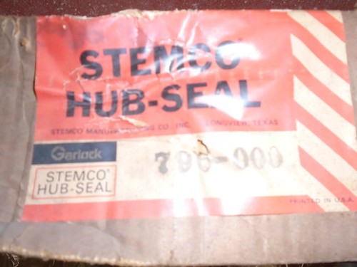 NOS! Stemco P/N: 796-000 Alt P/N: 370-7096 HUB-SEAL KIT NOS NEW - Picture 4 of 4