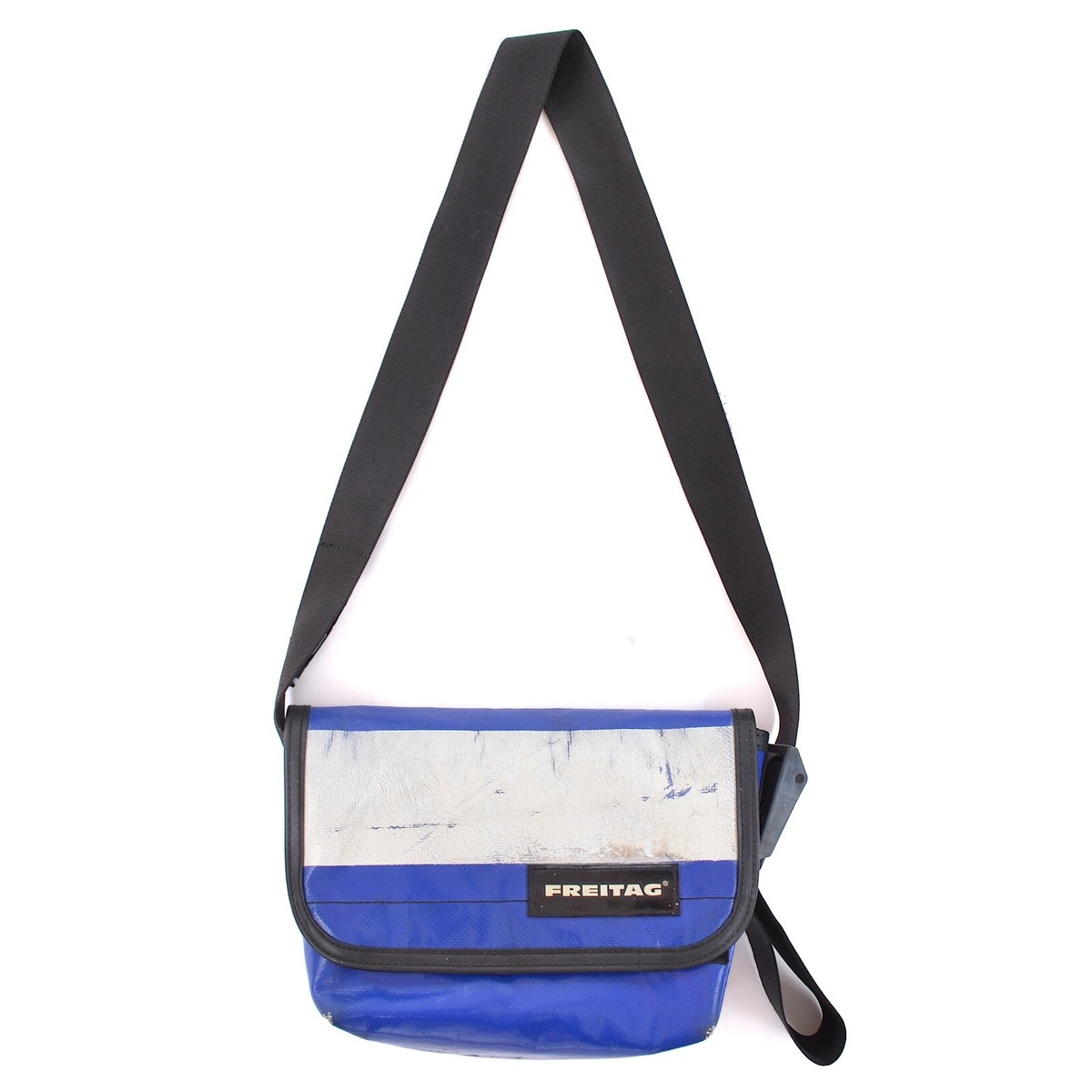 バッグ FREITAG messengerbag Freitag Blue White Crossbody Small Messenger Shoulder Bag | eBay