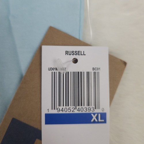 Russell Athletic Workout Sport Training Light Blue Tank Top Men's Size XL - Picture 7 of 11
